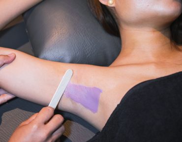 underarm warm wax